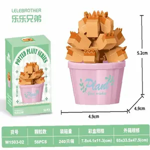 Mr.Toys Mainan Balok Susun Bunga Flower Box Puzzle Block Flower Bricks | Kekinian