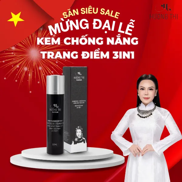 Kem Chống Nắng Trang Điểm-50ml - Hương Thị