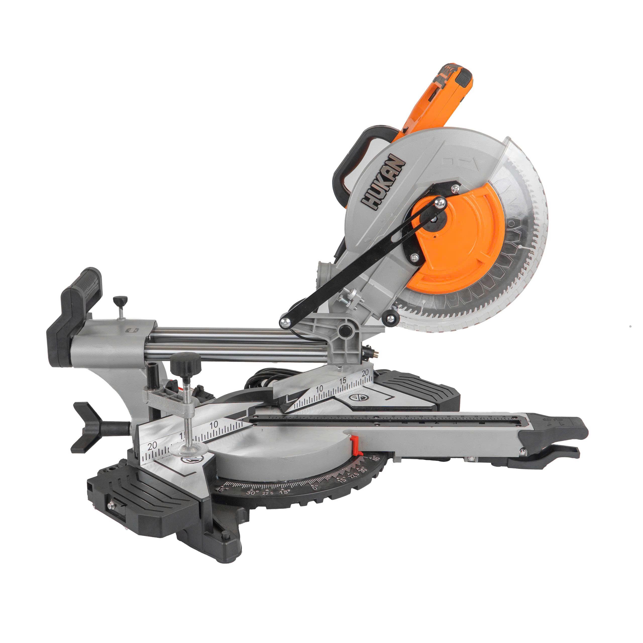 Máy cắt nhôm trượt Hukan G2-CNT 5255, công suất 2100w, tốc độ không tải 4680V/p, phạm vi nghiêng thân 45*, đường kính lưỡi 255mm, dây điện dài 5m, bảo hành 8 tháng. 8764da65e8be4aaca25f800d48e6d5a4~tplv aphluv4xwc origin jpeg