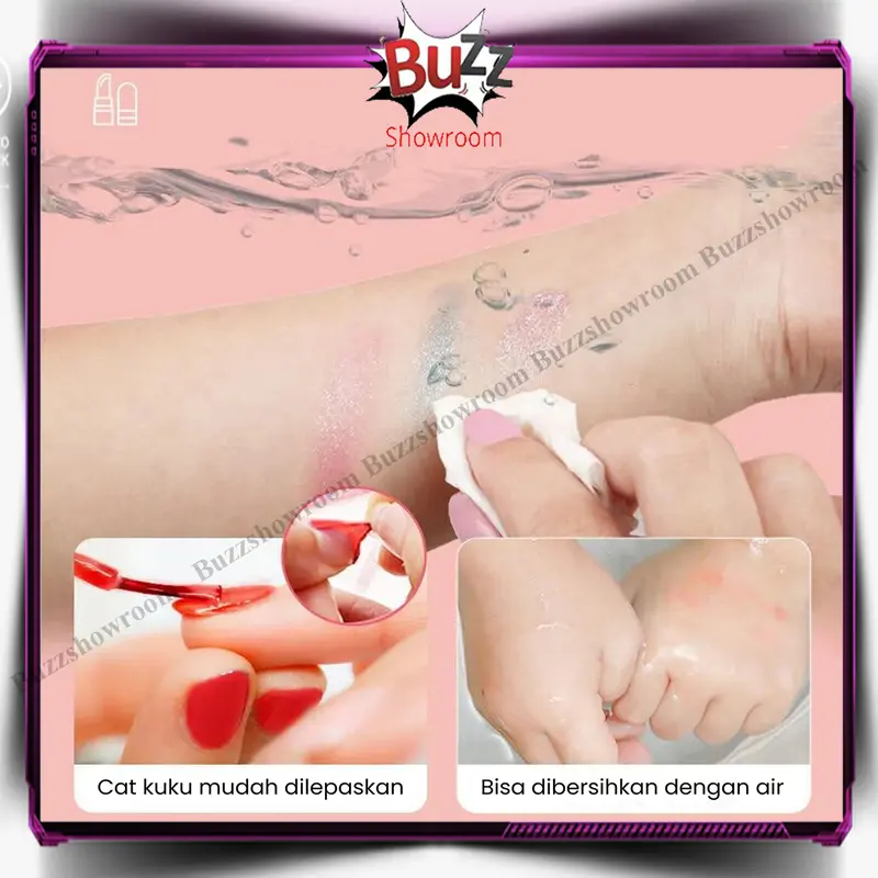 Make up koper hand bag mainan kosmetik anak makeup cosmetics tas 4