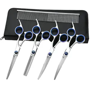 Set Gunting Grooming Perawatan Bulu Anjing 5 in 1 - NK-51