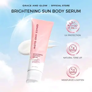 [READY] Grace and Glow Brightening Sun Body Lotion Body Serum SPF 30 PA+++ 100ml Suncare Sunblock Mencerahkan Perawatan Tubuh Kering