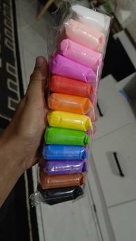 Product Review of Clay Polymer Mainan Anak Isi 12pcs Edukasi Slime Clay Dough Colour Play JM Permainan from S**a S**2 1