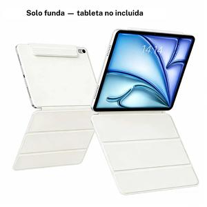 KENKE Funda magnética para tableta con cierre, Delgada Funda protectora para tableta tríptico con soporte, Funda protectora duradera para iPad 2025 A16 iPad 10a Gen Mini 6 A17 Pro Air 4a Gen
