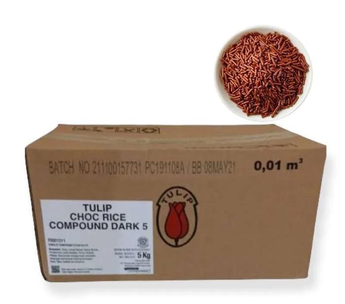 Gambar Mesis Butiran Cokelat Tulip 5kg - Gosend Only!!! dari Baking Store Kota Tangerang Tokopedia