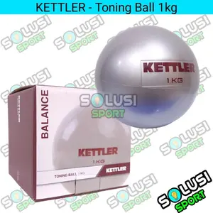 KETTLER TONING BALL 1kg Bola Gym Fitness Yoga Pilates Original