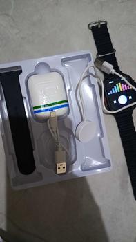 Product Review of [BELI 1 DAPAT 4] JAM SMARTWATCH I8ULLTTRA 2 TALI -TWS- JAM TANGAN FASHION - PELACAK KALORI - PELACAK DENYUT JANTUNG from t**i b**g 1