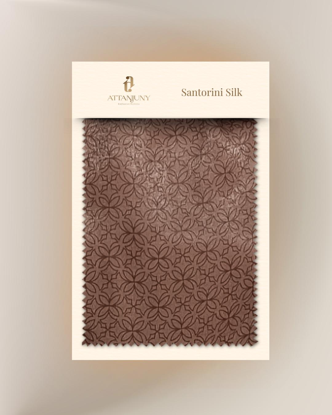 ATTANJUNY - Mukena Dewasa Terusan Santorini Silk Kaysha V2 Series