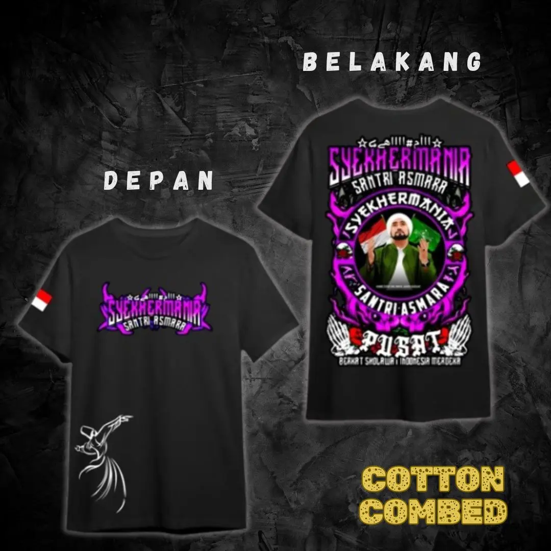 ZULMY - SyekherMania Sanatri Asmara Pusat - Tshirt Anak Unisex - Kaos Katun Combed Viral