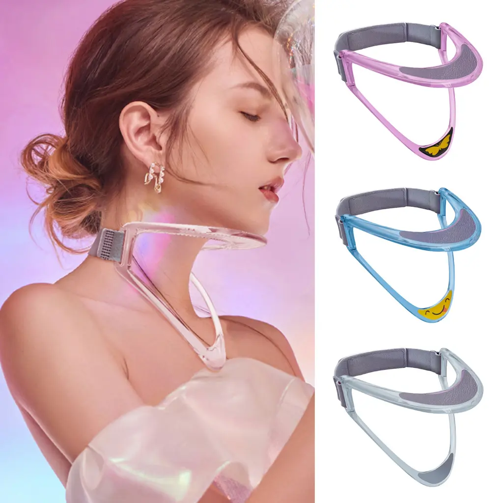 ftaerone|  Neck Brace Safe Cervical Collar Portable Cervical Neck Correction Tool Ergonomic Design Eco-friendly Cervical Neck Correction Tool for Office Pain Relief