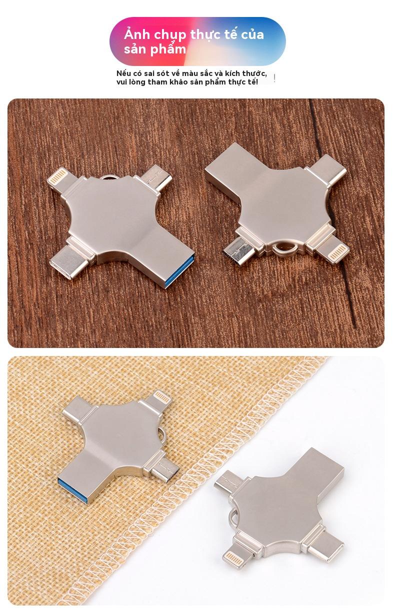 Product Introduction of Ổ đĩa Lung Linh dành  thiết bị Android 4 trong 1, Ổ đĩa  OTG, Ổ đĩa ngón tay cái, Ổ đĩa Type-C, Ổ cứng ngoài, Thích hợp  máy tính bảng, Android và điện thoại thông minh, Tương thích với máy tính di động    sd  card sd  card otg  type  c bộ   trữ  win 57
