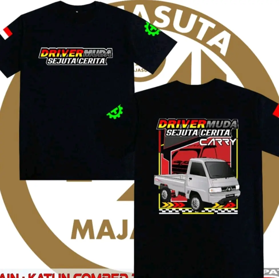 KAOS DRIVER MUDA SEJUTA CERITA CARRY - TSHIRT