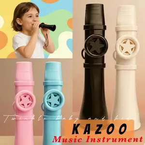 Alat Musik Tiup Flute Kazoo Harmonica Premium Quality Music Portable Stimulasi Oromotor Anak Pemula & Dewasa Pendamping Gitar Peluit Pluit Seruling Suling Terapi Wicara Terompet