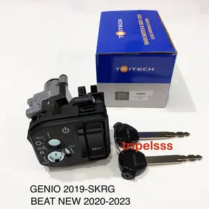 Kunci kontak set KOJ Genio / Beat New 2020 / Beat street 2020 / Beat Deluxe / Scoopy new ESAF 2021-2023