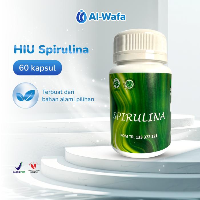 Gambar HIU Spirulina Herbal Indo Utama 60 Kapsul Ekstrak Alami Membantu Meningkatkan Imunitas Praktis Dikonsumsi Harian dari Al Wafa Herbal Store Kab. Tangerang Tokopedia
