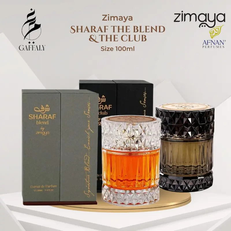 ZIMAYA Sharaf Blend & SHaraf Club || Eau de perfume 100ml 0