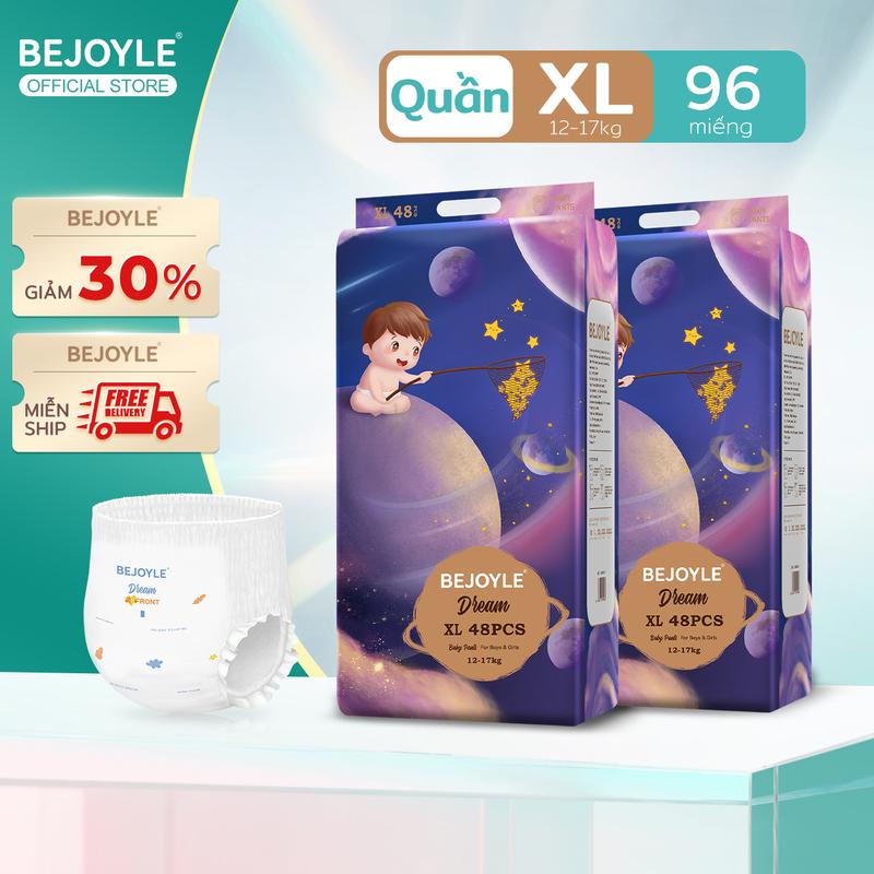 Bỉm Bejoyle Dream Cao Cấp - Tã Dán & Tã Quần Size S/M/L/XL/XXL/3XL/4XL