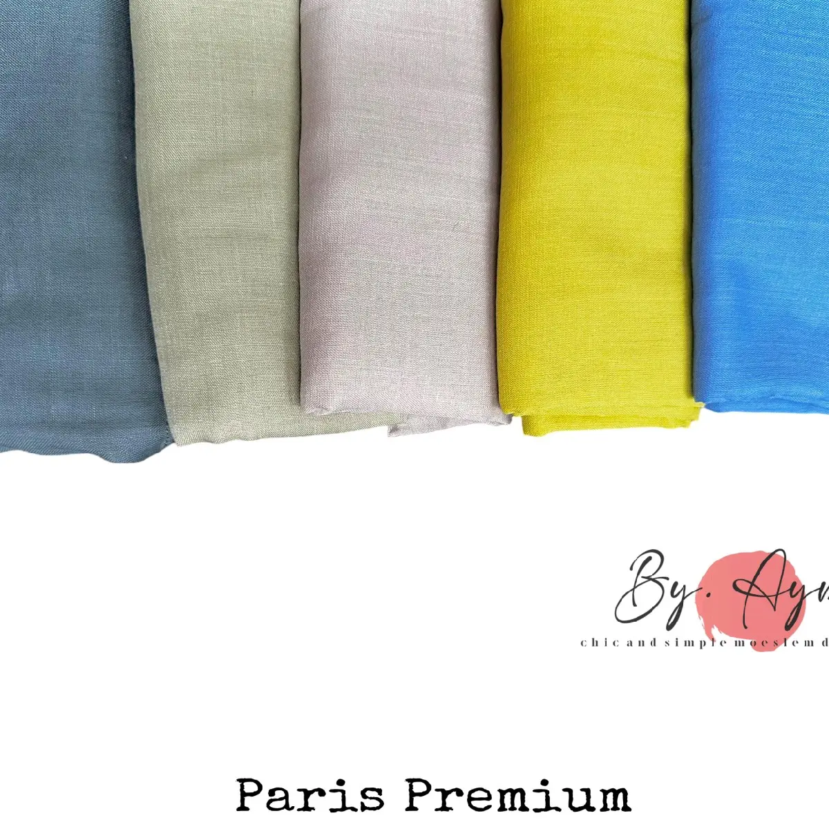 HIJAB SEGI EMPAT PARIS PREMIUM Kerudung Square Nyaman