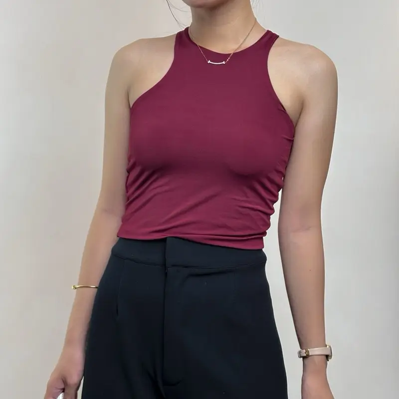 Tanktop Halter Jersey tebal