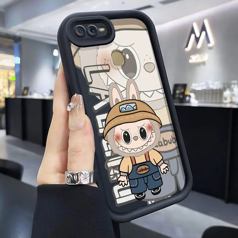 Casing Hp Untuk OPPO A7 OPPO A5s OPPO A12 OPPO A12S A11k Case Hp Pola kelinci kartun Kasing Ponsel Softcase Kesing pelindung Cesing Silikon lembut Casing Anti guncangan 0