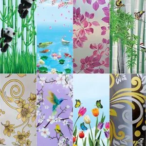 Fiber Penutup Pagar Motif Ecer Meteran Tinggi Fiber 1 Meter Tebal 0,6mm - Serat Plastik Polypropylene