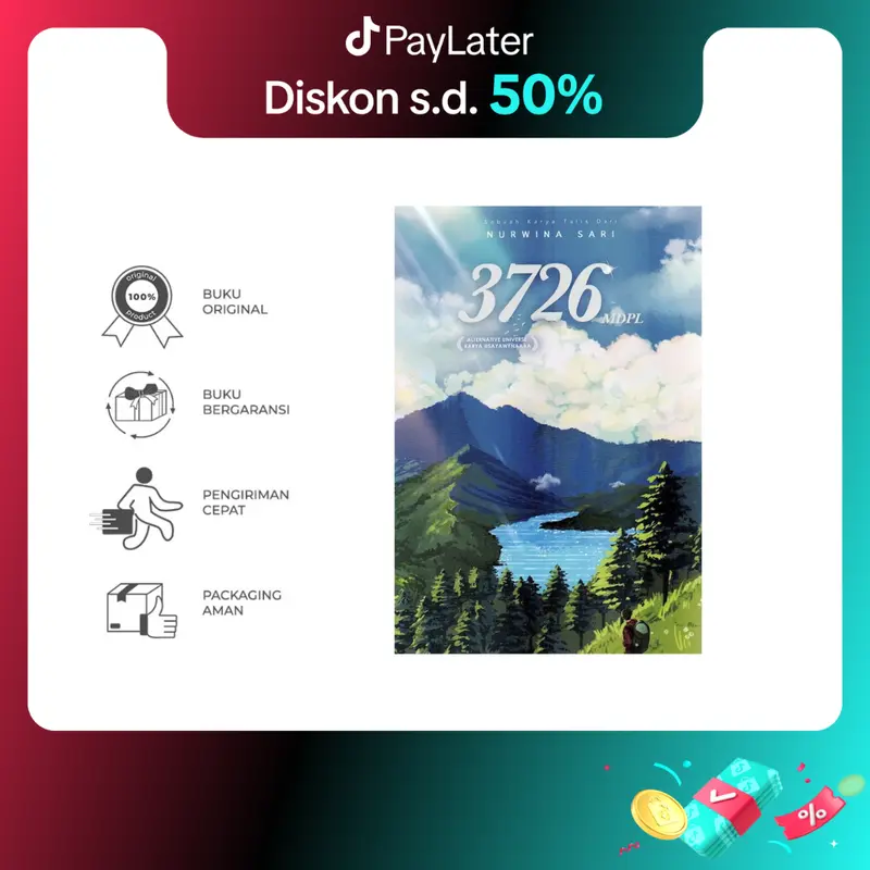 Buku Novel 3726 mdpl - Romancious - Bumi Fiksi