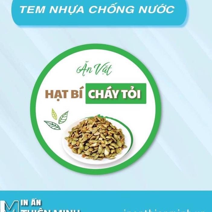 [GIÁ XƯỞNG] In Tem Nhựa, Tem Dán Chống Nước, Sticker 4