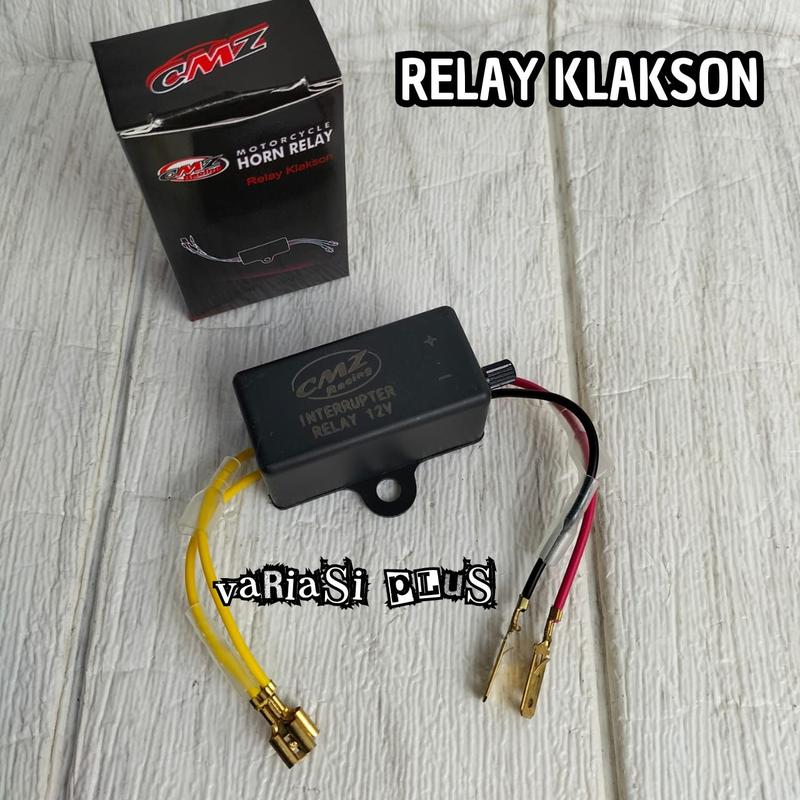 Klakson Denso Keong Gepeng Set Relay putus putus high low Waterproof Tahan Air Universal mobil motor 2