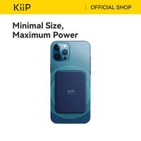 Gambar KiiP Wireless EW50 Power Bank Magnetic Magsafe 15w Fast Charging 4200mah mengisi banyak perangkat tipe c - Abu-Abu dari KiiP Official Kota Tangerang 1 Tokopedia