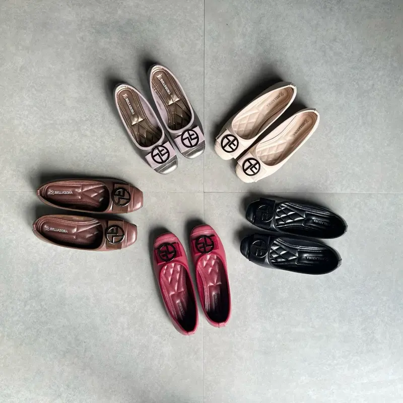 Bellazora -flat shoes/pansus wanita elegan/Flat Shoes Jessica Super Mewah dan Nyaman Anti Slip