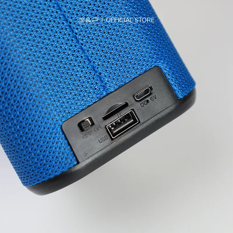 Easy & Perfect E2 | Bluetooth Speaker Portable with Passive Radiators | Splashproof Speaker with RGB Ring Lights | 10 Watt Speaker Power with 6 Hours Play Time 5