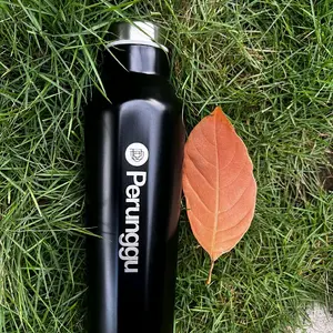 Tumbler Stenlist Grafir Perunggu 750ml premium free sticker UV