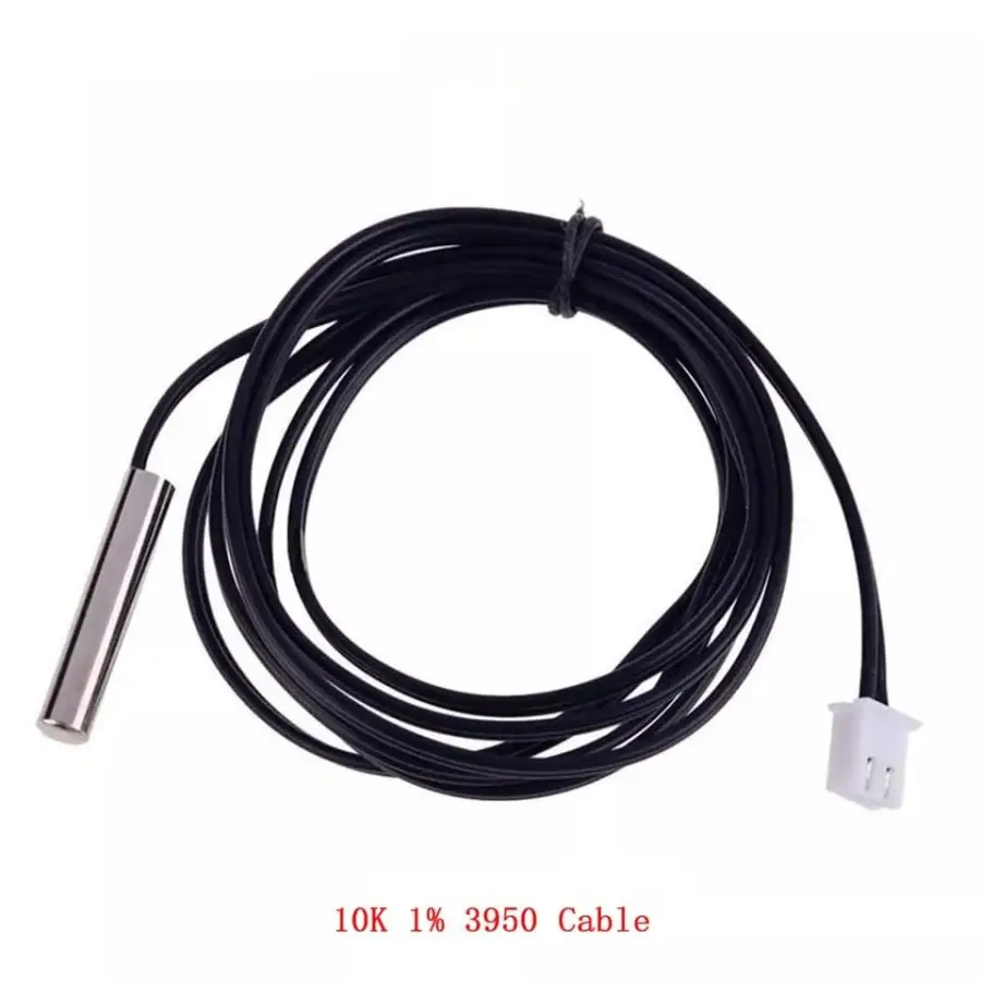Sensor Suhu NTC 10K Thermistor Temperature Sensor B3950 Probe 5x25mm