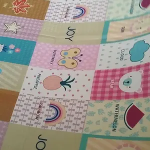 Playmat Bayi Karpet Lipat XPE Anti Air Mudah Dibersihkan untuk Kenyamanan Bayi dan Mudah Dilipat Ukuran 180cmX200cm & 90cmX200cm