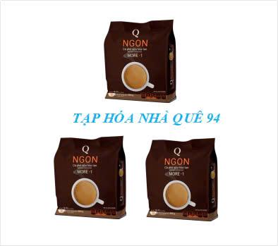 Combo 3 bịch cà phê trần quang Ngon - mỗi bịch có 24 ống nhỏ 20gram Coffee cà  phê