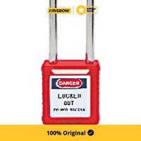 Gambar Krisbow Gembok Long Shackle Steel - Merah Padlock Aman Kunci Pengaman Lock Manual Pengunci Portable dari Krisbow Official ID Kab. Bekasi 2 Tokopedia