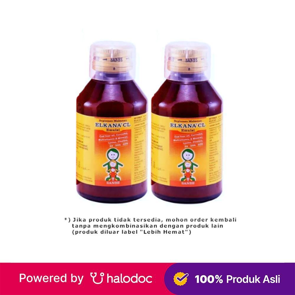Elkana CL Sirup 120 ml 2 Botol