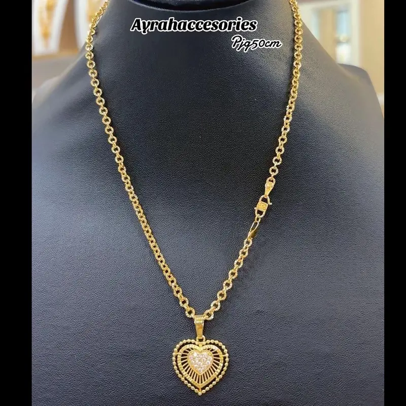 Ayraaccesories kalung love Bangkok