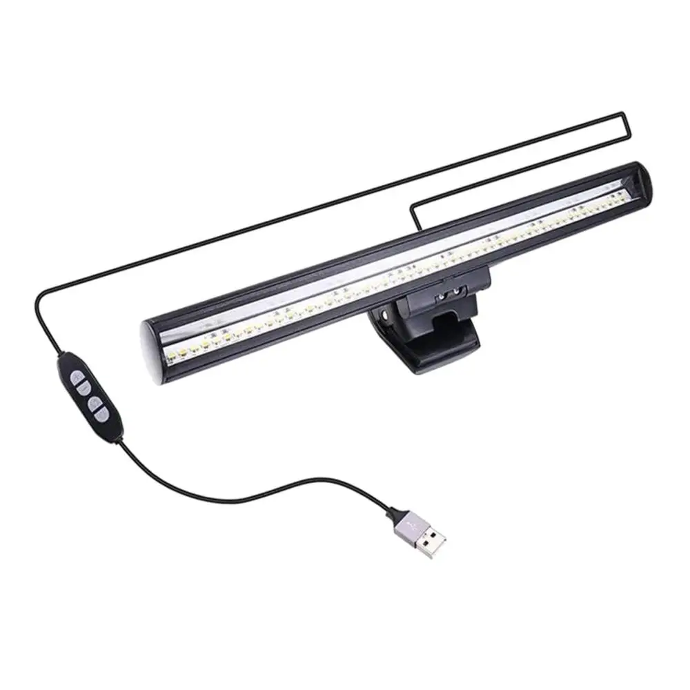 Computer Screen Light LED Task Lamp Computer Monitor Light USB Powered Office Lamp for Eyes Care Christmas Gift