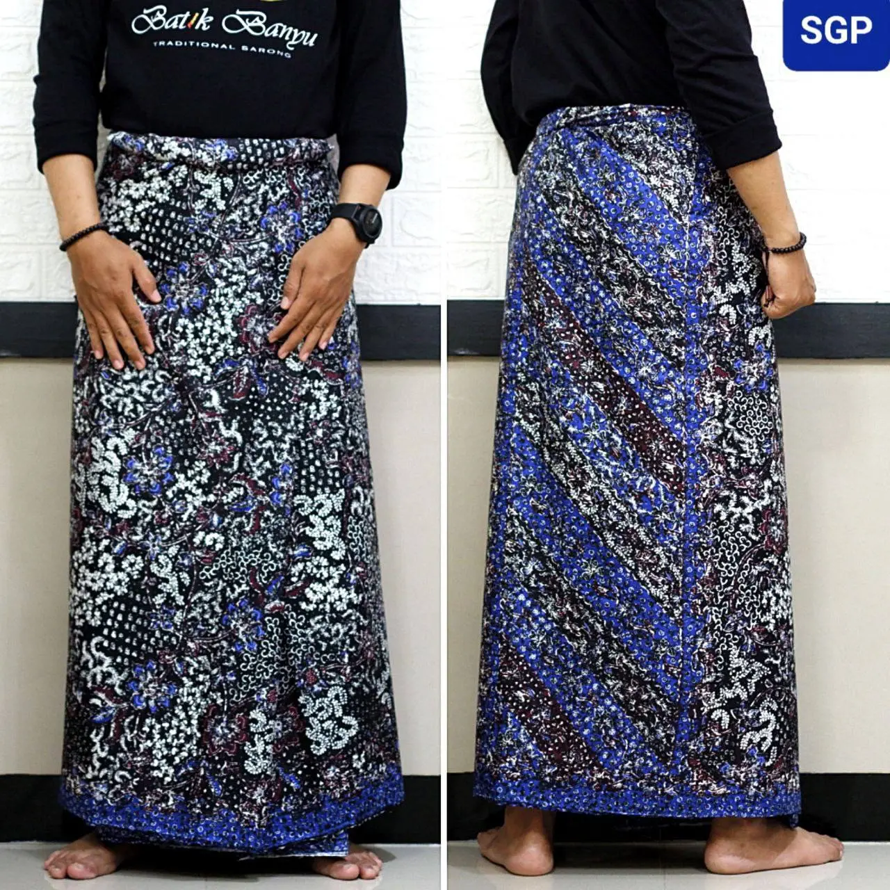 SARUNG BATIK SABLON/PRINTING MOTIF TERBARU SARUNG BATIK MOTIF GUS IQDAM PRINTING BEST SELLER!!