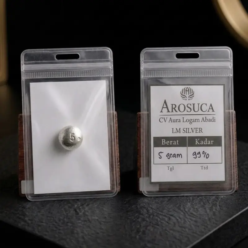 FINE SILVER 99 berat 5 gram
