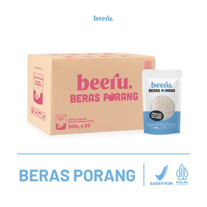 Gambar Beeru Beras Porang Kardus isi 20 Pouch 500gr - Shirataki Konjac Rice dari Beeru Official Store Kota Tangerang Selatan Tokopedia
