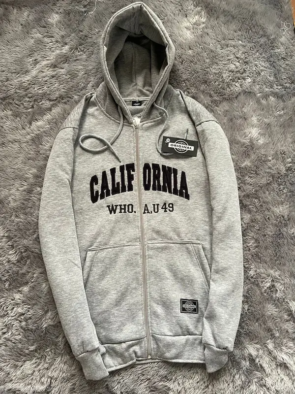 Jaket Hoodie WHO.AU Zipper California Premium Quality Unisex 5
