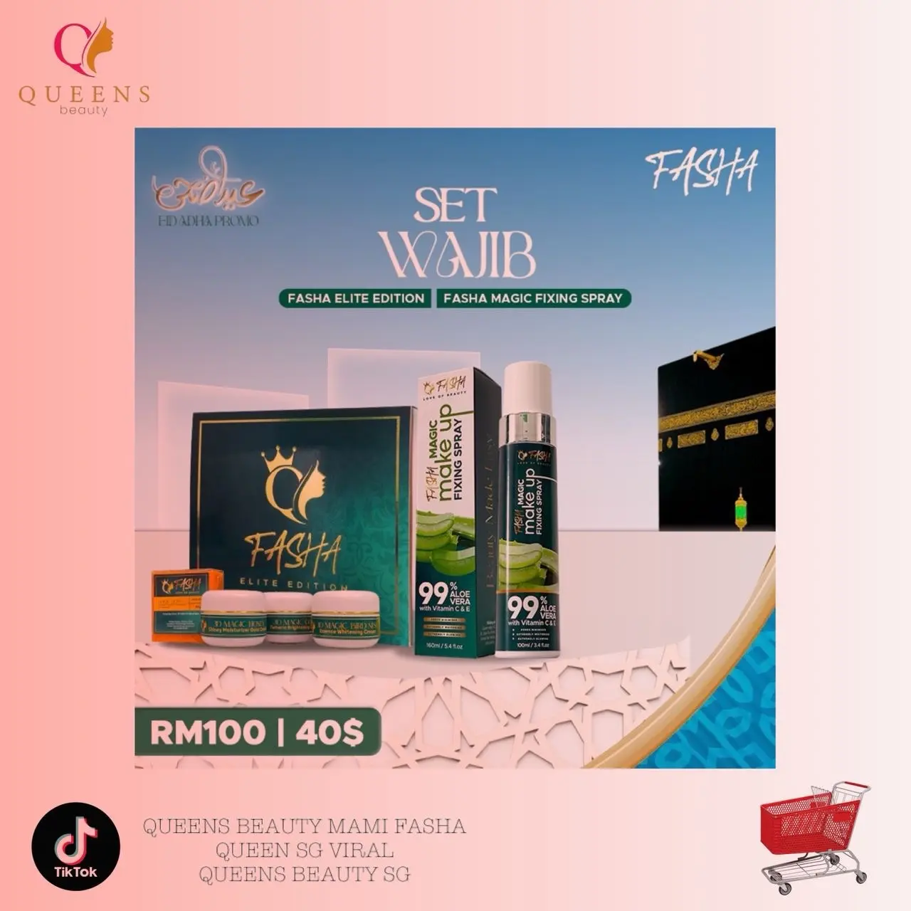 FASHA SET WAJIB Skincare Comfort