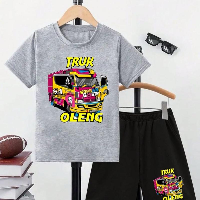 SETELAN ANAK LAKI-LAKI TRUCK OLENG 1-8 tahun 1
