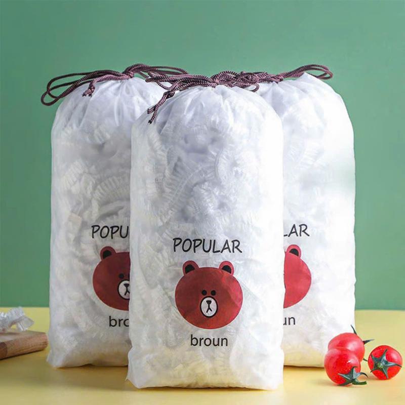 Combo 10 Bịch Màng Bọc Thực Phẩm Gấu , HDPE Không Mùi Vietnam Màng bọc nhựa