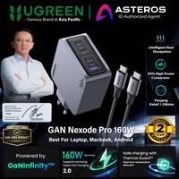 Gambar UGREEN Wall Charger 160W Nexode Pro GaN 4-Port PD Fast Charger For Macbook Pro / iPad / Handphone - Nexode Pro 160w dari Ugreen Serpong Kab. Tangerang 1 Tokopedia