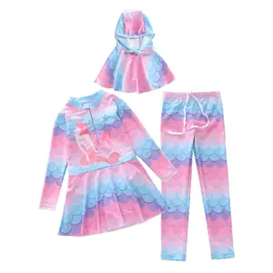 Baju Renang Anak Muslim/Girl Swim Suit/Baju Renang Anak Hijab-004