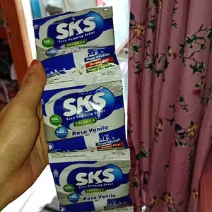 SKS Susu Etawa - Favorit Bunda Muzdalifah - Asli Susu Etawa No.1 Susu Keluarga Sehat - Tinggi Kalsium & Vitamin D - FYP Bubuk Milk  Minuman Kambing Etawa