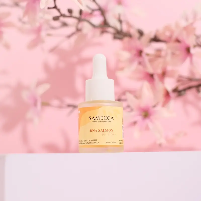 Paket Bundling 3 pcs SAMECCA | Serum Dna Salmon | Moist Skin | Serum Flek hitam | Serum Pencerah | Serum Bekas Jerawat | 0